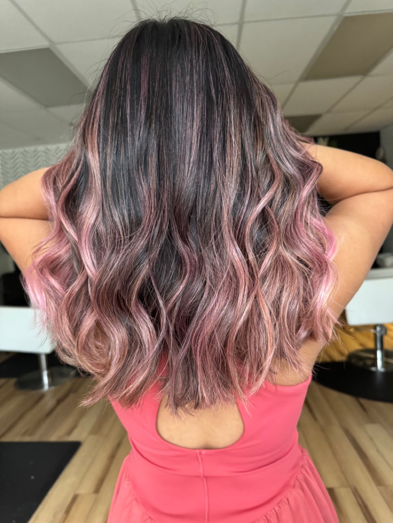 Rose-pink fashion color by Cait Bongiorno